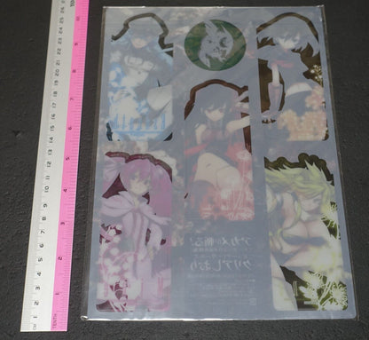 Akame ga Kill! PVC Clear Bookmark 5 Set 