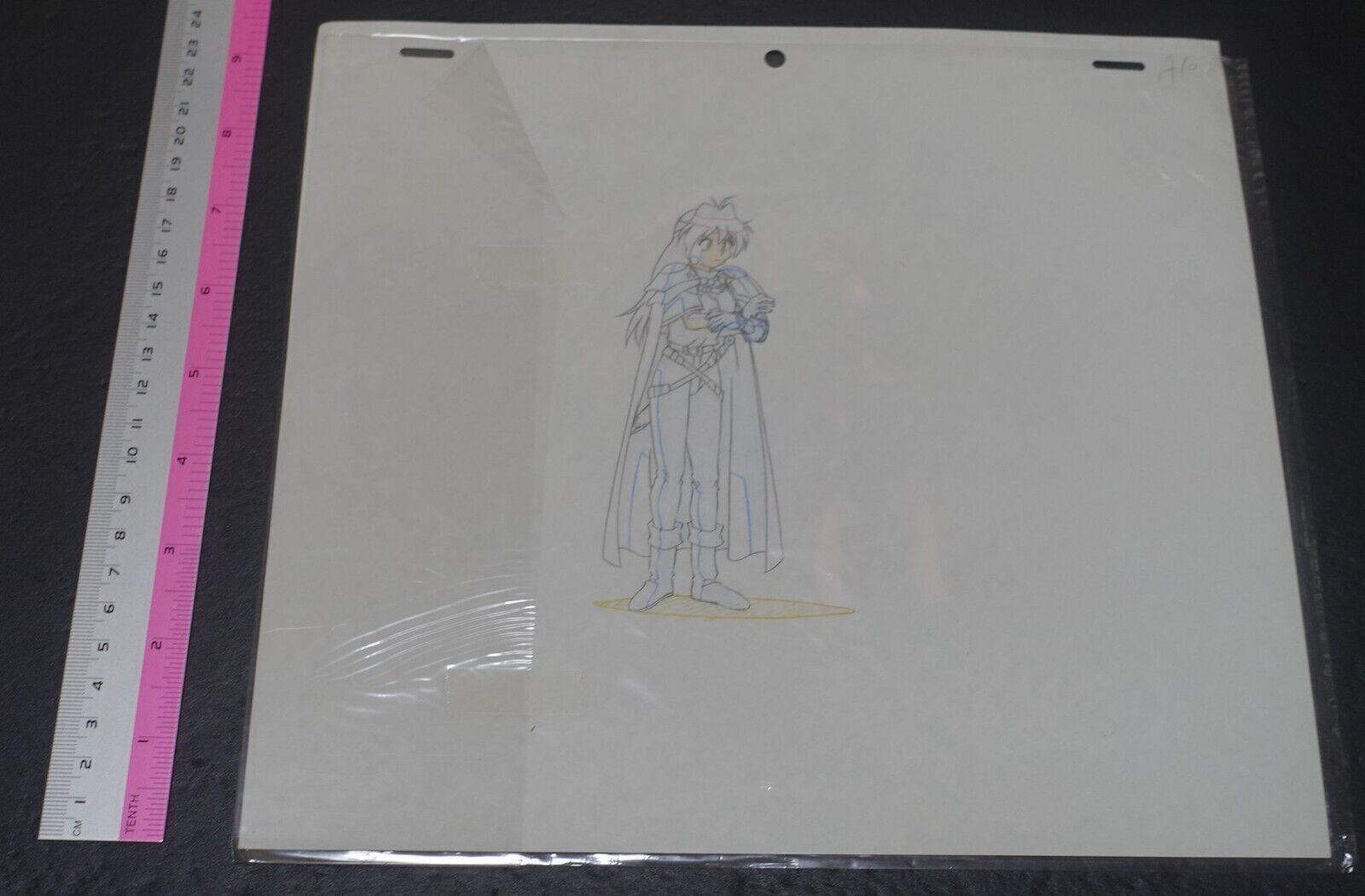 Cel & Raw Key Frame Art The Slayers Rina A10 Japanese Animation 