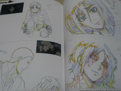Attack on Titan Season 2 Key Frame Art Work Book with Kyouji Asano Signature 