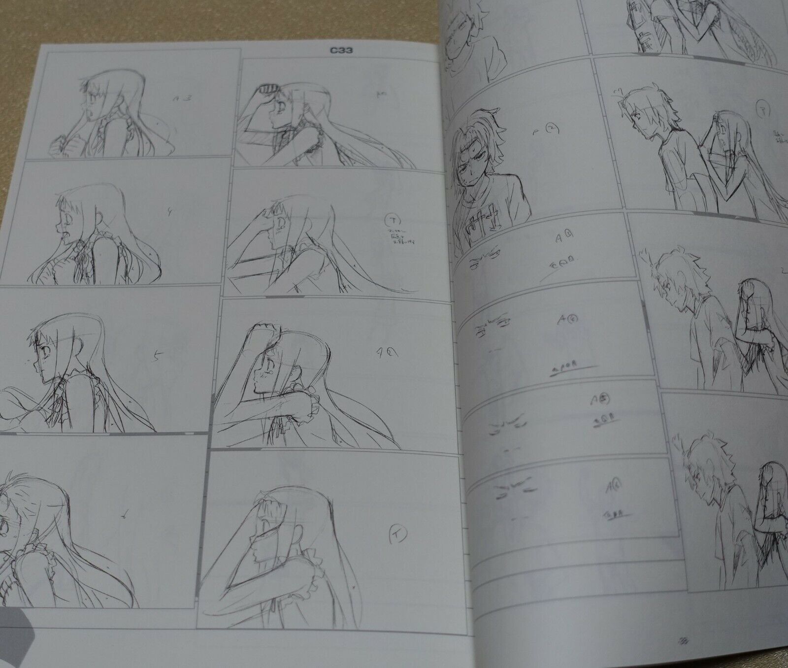 MASAYOSHI TANAKA Anohana The Flower We Saw That Day Key Frame & Design Art Book 