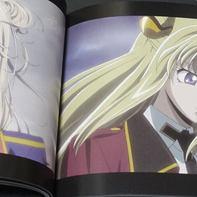 Code Geass Akito the Exiled Animation Visual Book vol.1 & 2 Set 