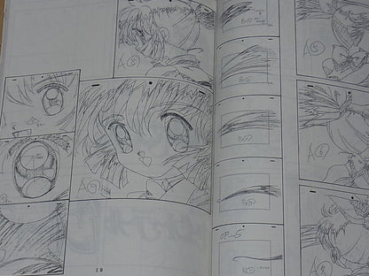 Animation Saint Tail Key Frame & Illustration Art Book Gengasyuu 