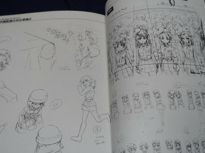 GIRLS und PANZER Art Director's Key Frame Revision Art Work Book Vol.1 & 2 Set 