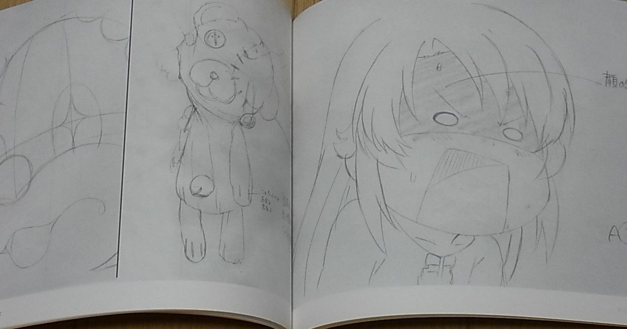 Non Non Biyori Character Key Frame Art Book 2 
