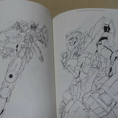 Masami Oobari Robot Animation Art Work Book Yaku Gundam Build Divers etc Obari 