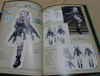 Atelier Ryza 2 Character Visual Art Book Hard Cover Ryza2 