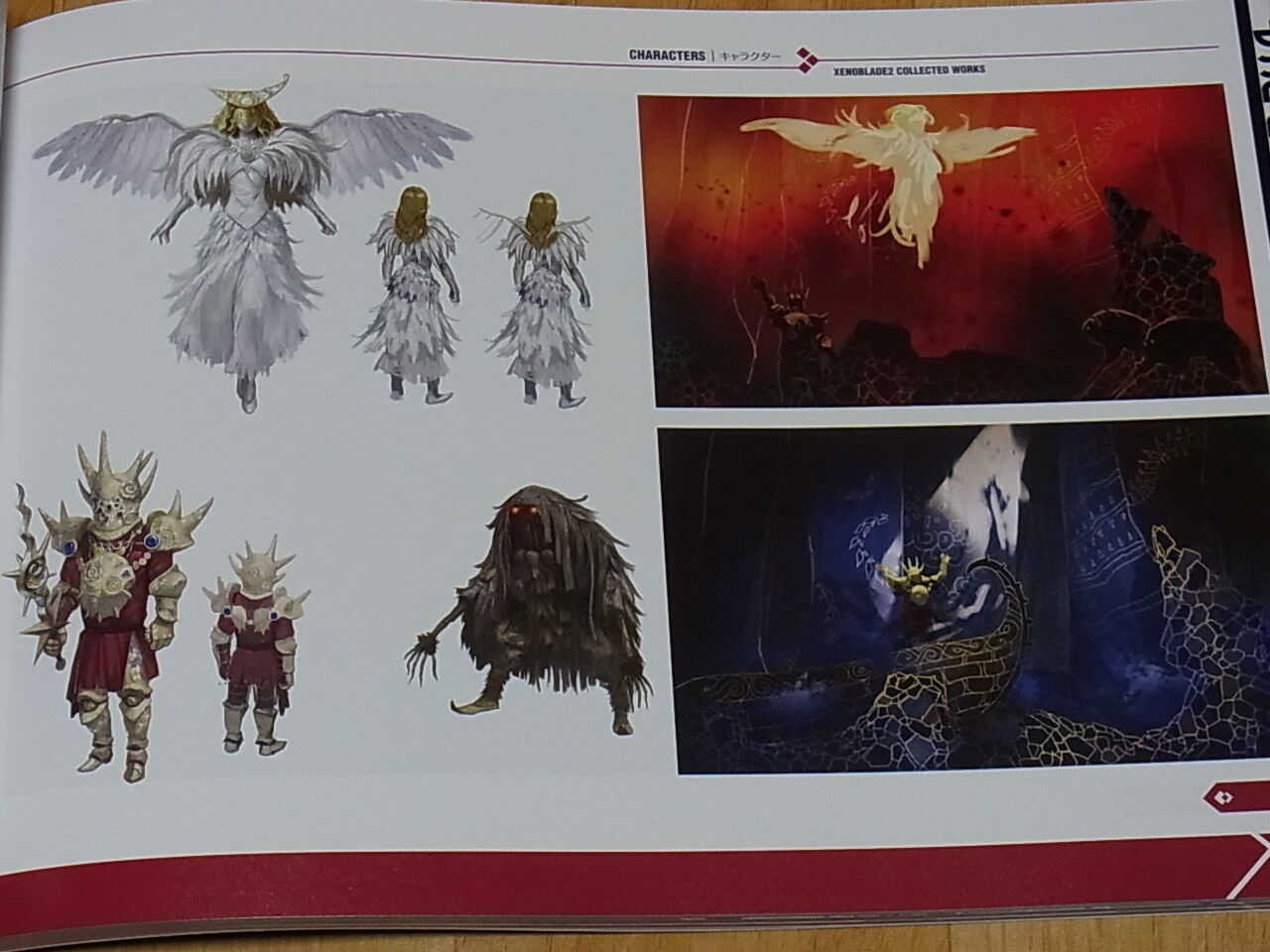 Xenoblade2 Setting Art Book Xenoblade 2 Collected Works 220page 