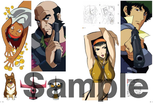TOSHIHIRO KAWAMOTO ANIMATION ARTWORKS BOOK & DESIGN ART WORK BOOK SET 