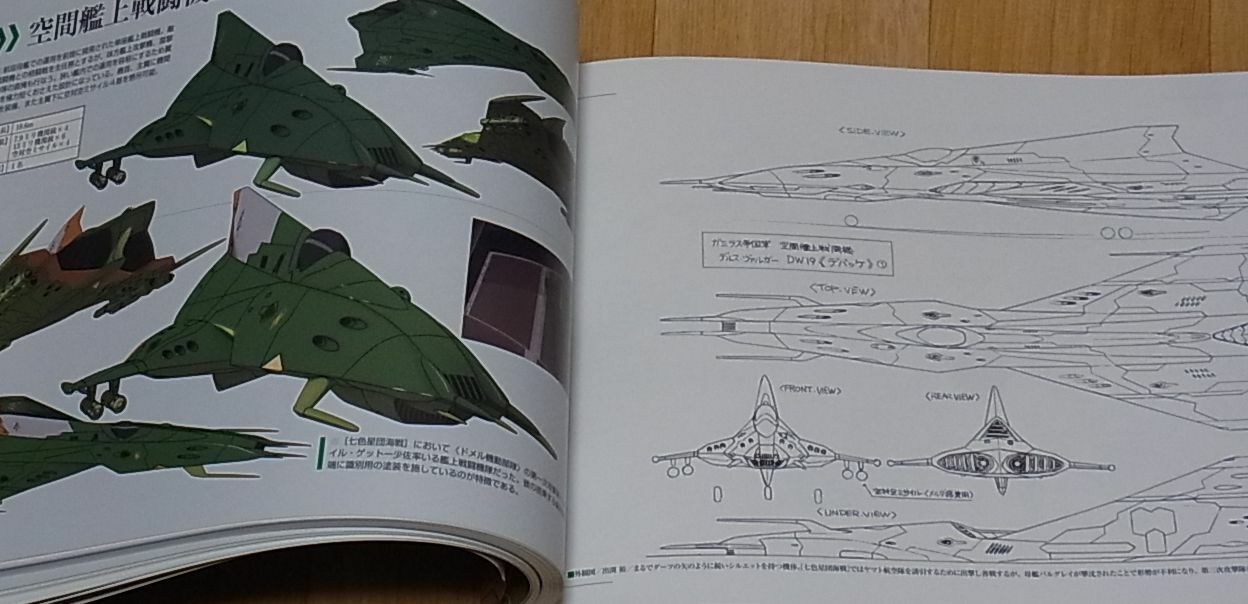 Yamato 2199 Setting Art Book GARMILLAS 264page 