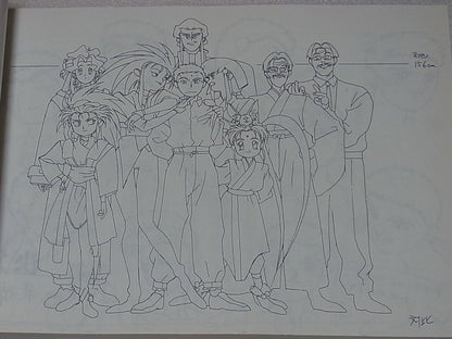 AIC OVA Animation TENCHI MUYOU Setting Art Collection Book1 200page 