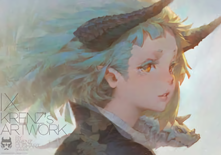 KRENZ COLOR ART BOOK KRENZ'S ARTWORK 9 124page 