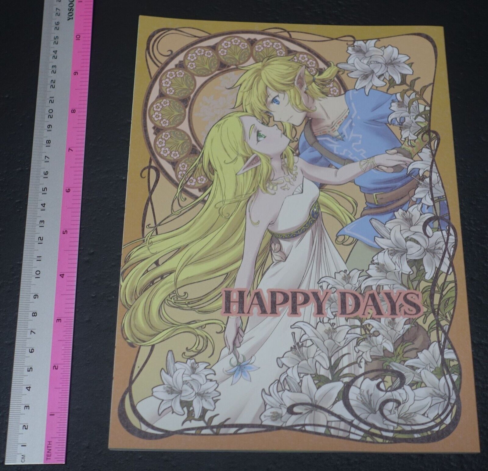 YAMORIYA The Legend of Zelda Fan Made Comic HAPPY DAYS 