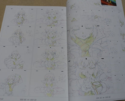 SENKI ZESSHOU SYMPHOGEAR XV KEY ANIMATION ART WORK BOOK SET 