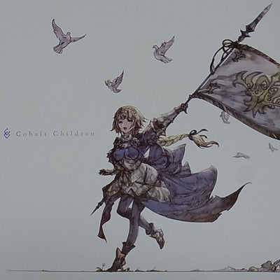 Raita Kazama Fate FGO Color Fan Art Book Cobalt Children with Clear File C95 