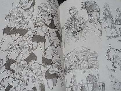 Mai Yoneyama Hiromi Taniguchi etc Art Book Chuousen Anime Sisters C.A.S 
