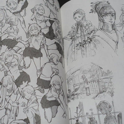 Mai Yoneyama Hiromi Taniguchi etc Art Book Chuousen Anime Sisters C.A.S 