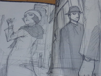Yoshitoshi Abe Illustration Art Book doodles 