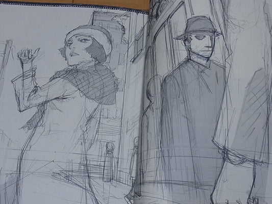Yoshitoshi Abe Illustration Art Book doodles 