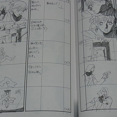 Yasuomi Umetsu KEY ANIMATION DRAWING 14 A KITE Vol.2 STORY BOARD 252page 