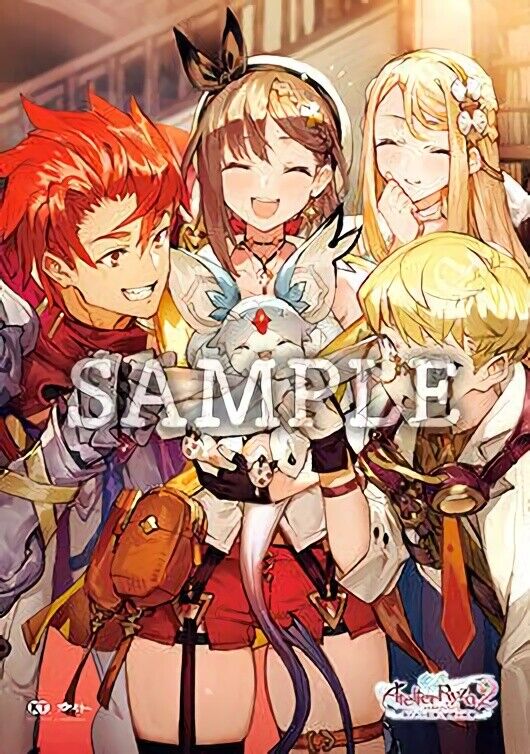 Atelier Ryza 2 B2 Size Cloth Poster Ryza2 