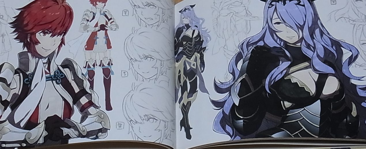 Fire Emblem If Special Edition limited Art book Fates Yusuke Kozaki 