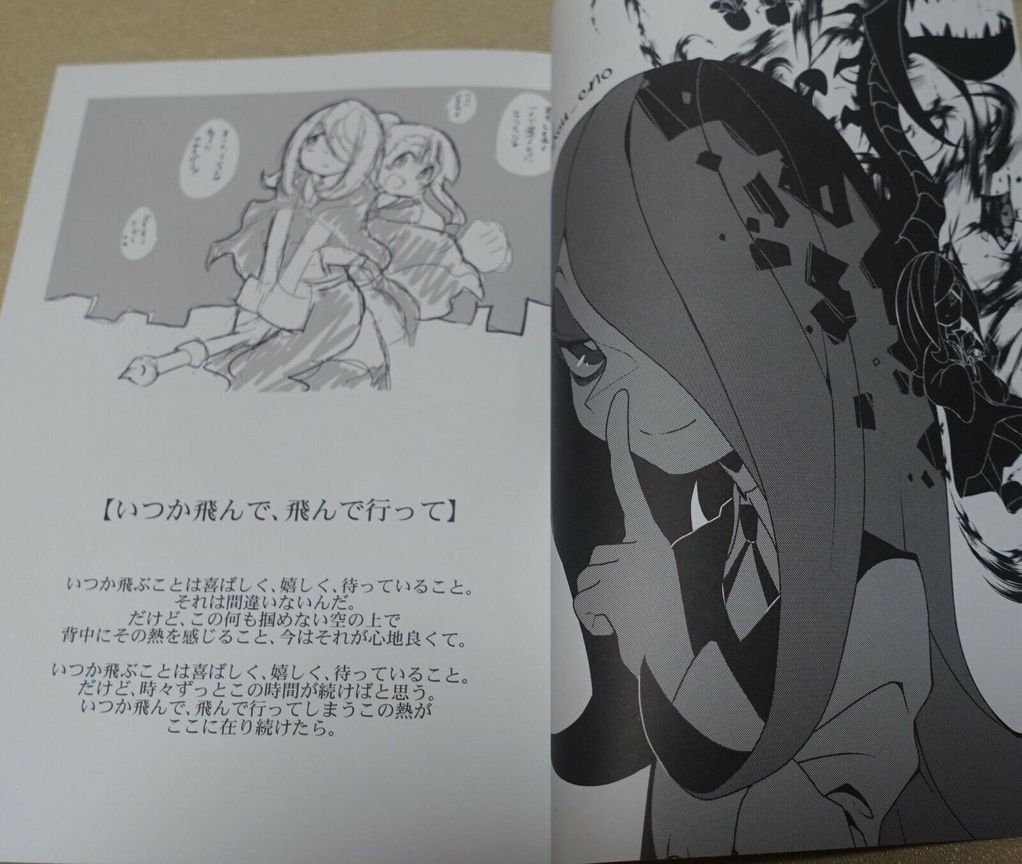 hysteriBra Little Witch Academia Fan Art & Comic Book 3 Set 