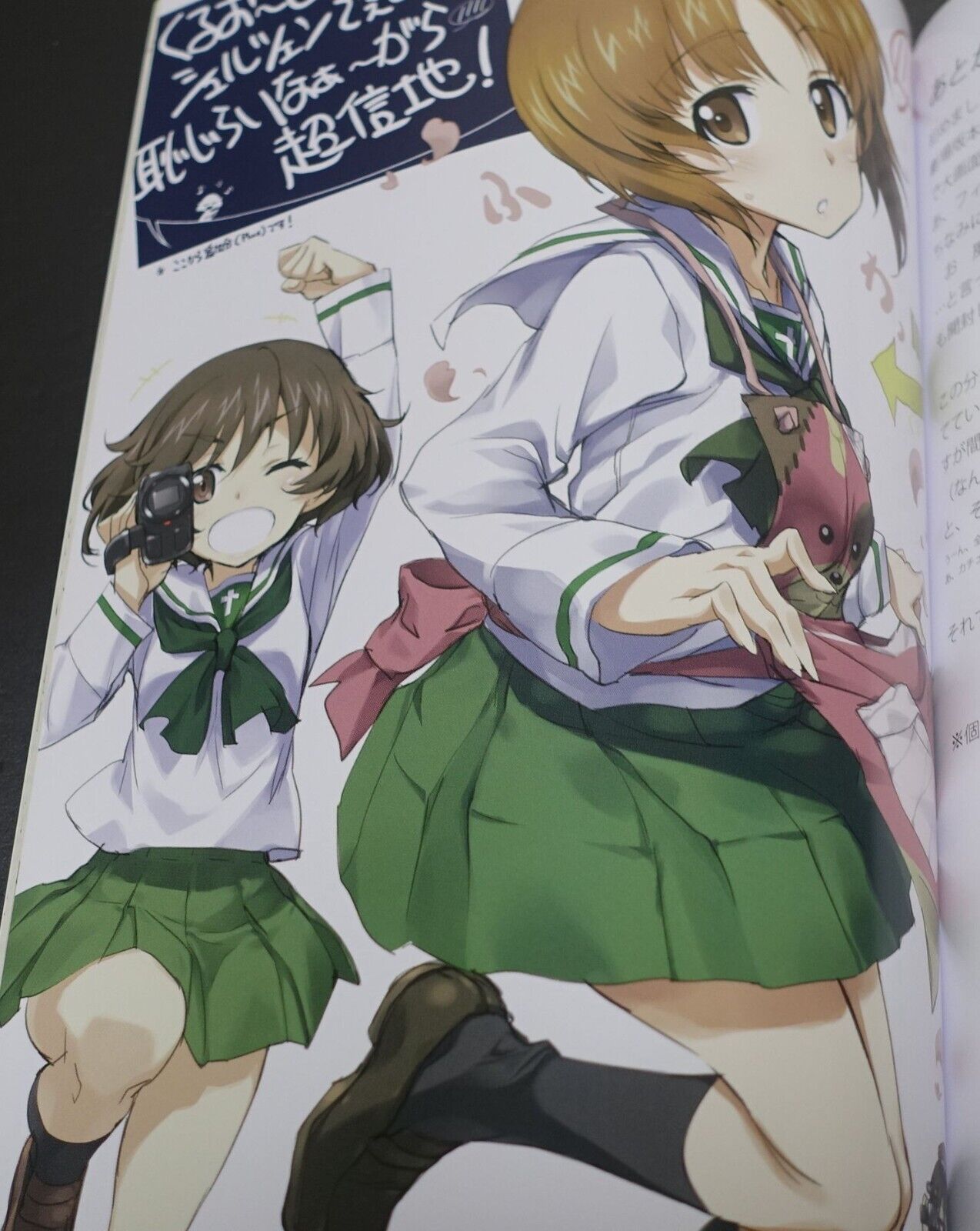 Okotanpeko Tomoyasu Kurashima Girls und Panzer Fan Art Book Iroiro GuP 4 Set 