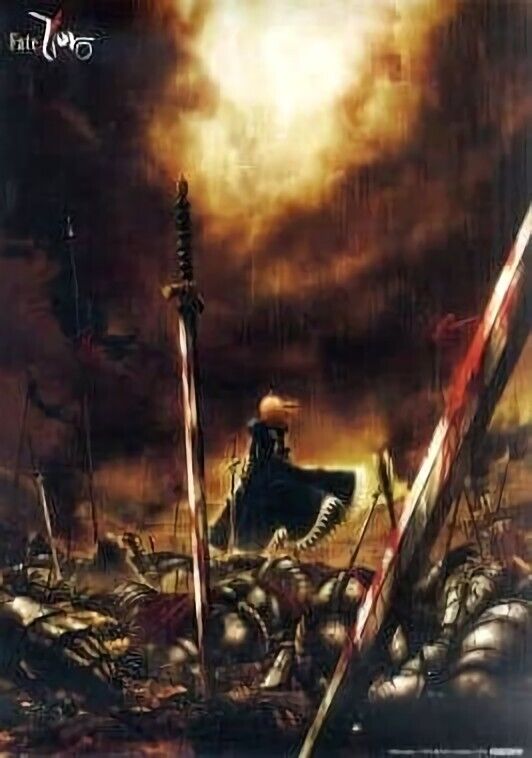 Fate Zero PVC Poster 30 x 42 cm Poster Saber 