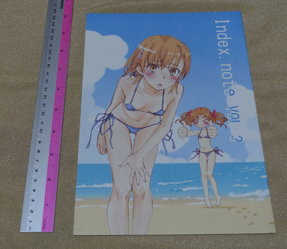 Yuichi Tanaka A Certain Scientific Railgun Designer's Art Book Index.note 3 