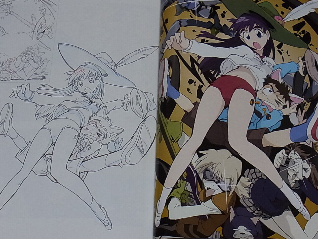 3-7 Days from Japan FLCL Key Frame Art Collection GROUND WORK OF FLCL 222 page 