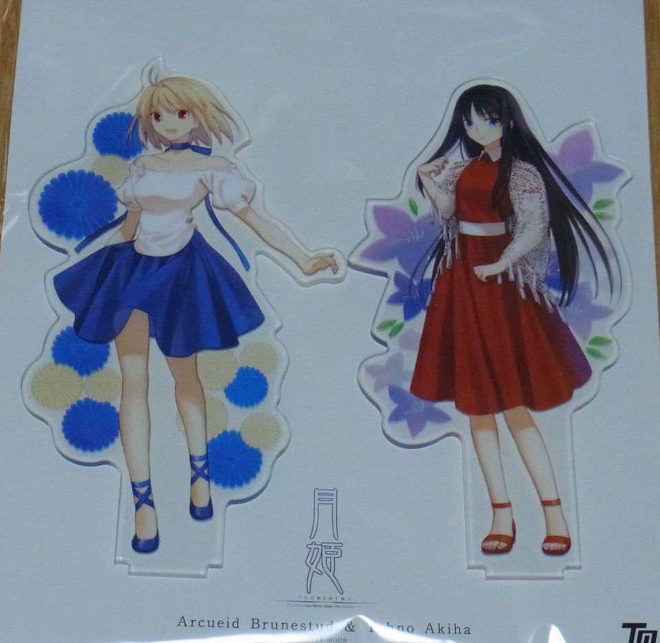 TYPE-MOON Acryl Stand Figure Tsukihime Arcueid & Akiha C92 