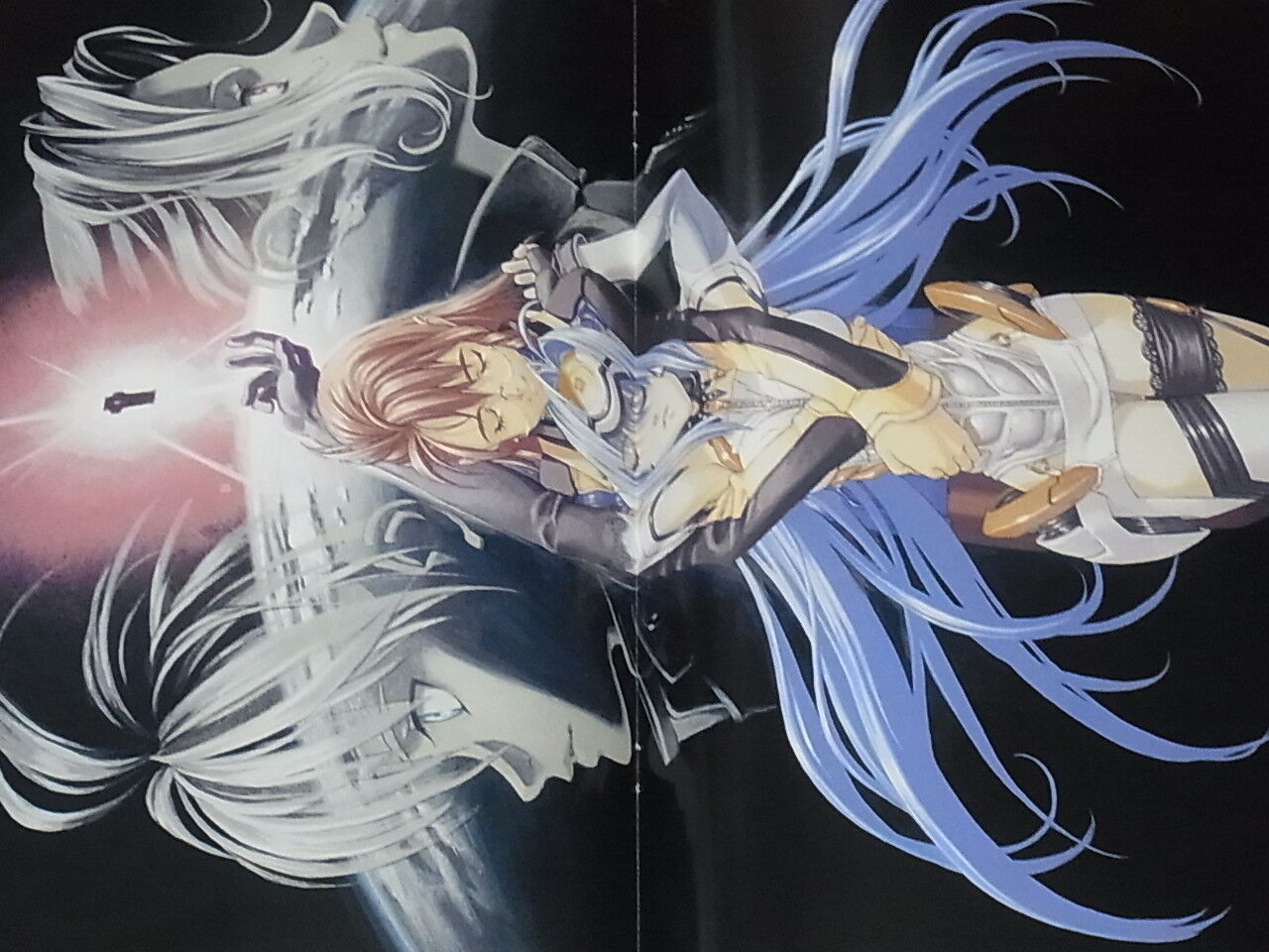 Xenosaga EPISODE1 VISUAL ART BOOK Kunihiko Tanaka 