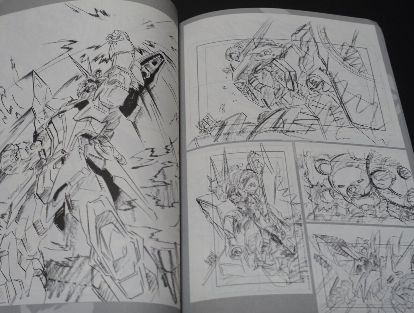 Masami Obari Animation Gundam Build Fighters Key Frame Art Book Rakugaki Damashi 