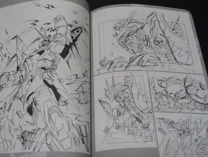 Masami Obari Animation Gundam Build Fighters Key Frame Art Book Rakugaki Damashi 