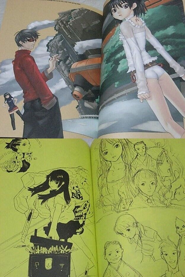 Ugetsu Hakua yellow tag Art Book UE2002 