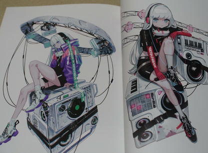 reoenl Original Color Art Book They are (not) INVINCIBLE. 