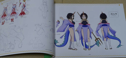 Kyoto Animation Miss Kobayashi's Dragon Maid Visual Art & Setting Design Book 