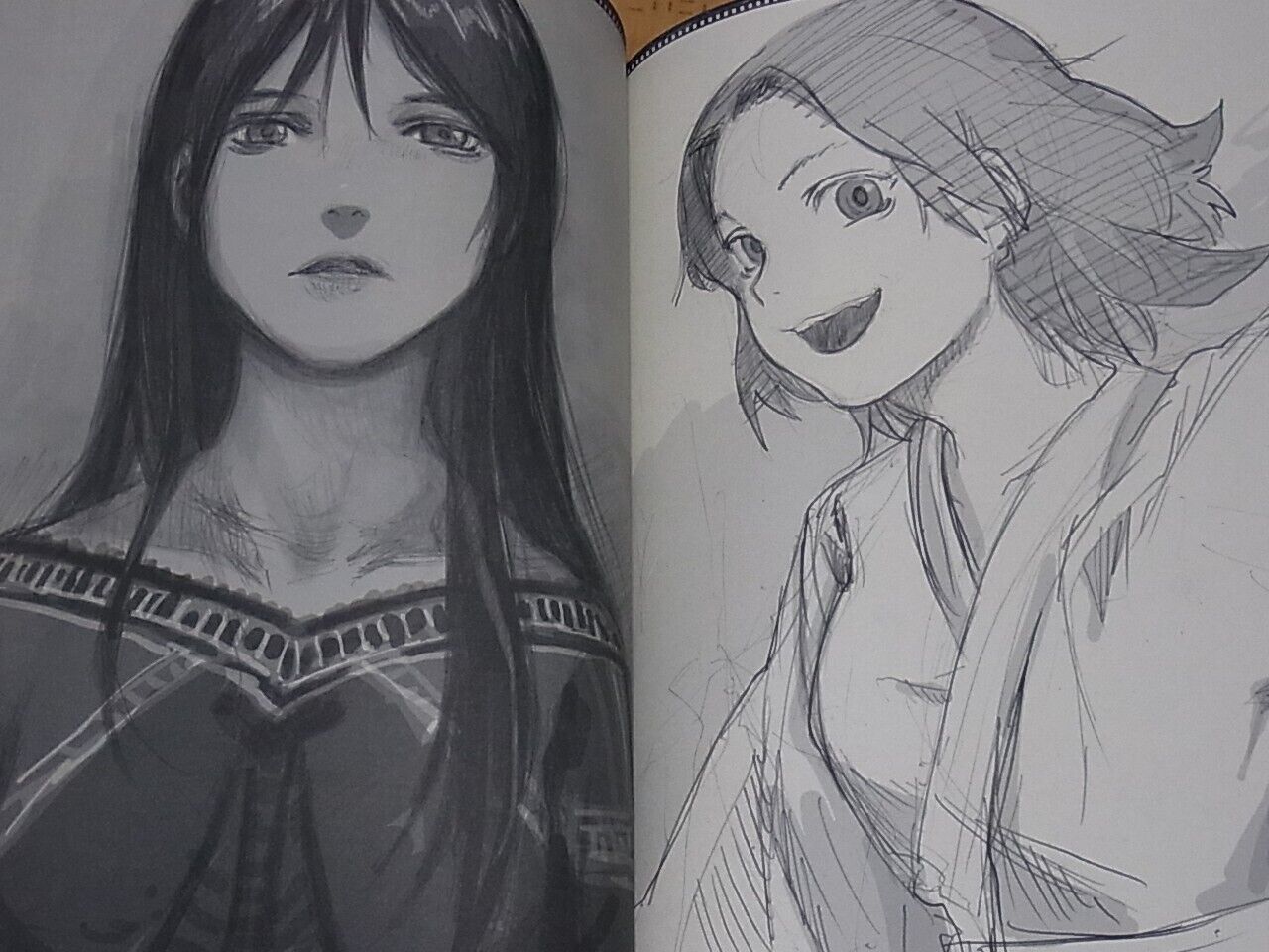 Yoshitoshi Abe Illustration Art Book doodles 