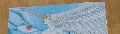 Devil Man B4 Size Portrait Umanosuke Iida Devilman 