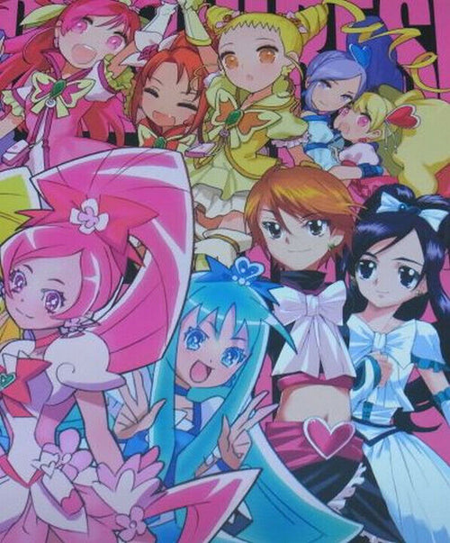 Arco Wada mori mari shimazaki Pretty Cure Fan Color Art Book Precure 