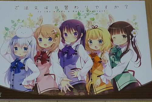 Animation The Order a Rabbit Gochiusa Official Color Fan Art Book 