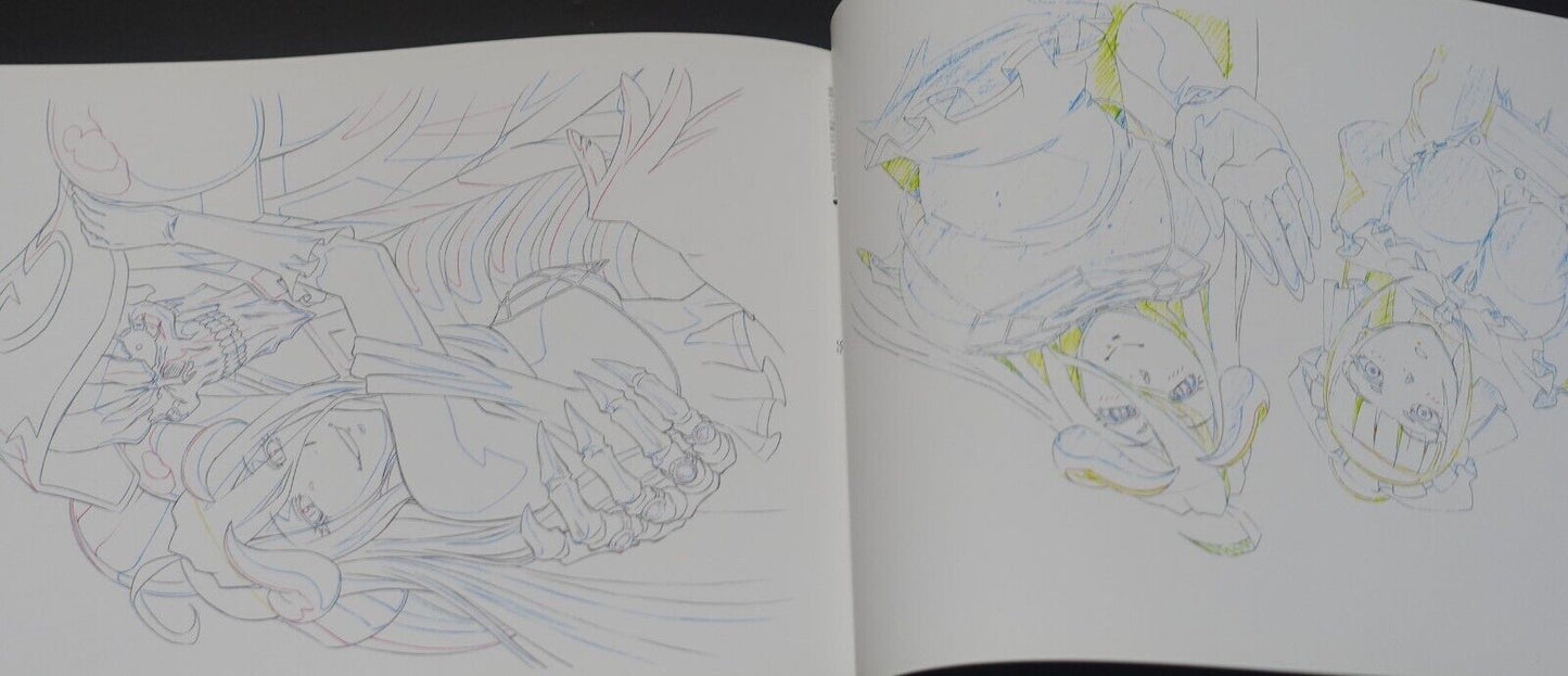 MAD HOUSE Animation Overlord 2 Story Board & Key Frame Art Book 