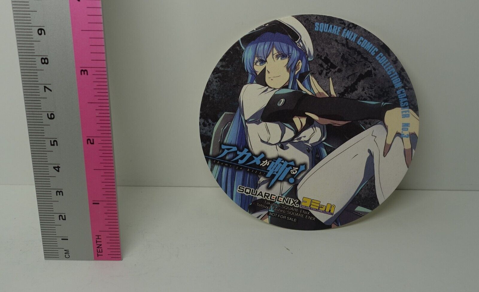 Akame ga Kill! Art Card Paper Coaster Esdeath 