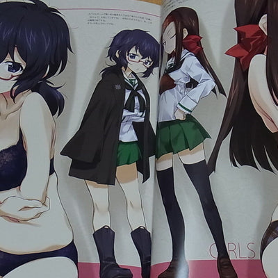 Tomoyasu Kurashima Girls und Panzer Fan Art DOUJINSHI Book Iroiro GuP ver Drei 