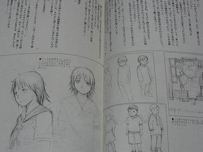 Yoshitoshi Abe Haibane-Renmei Script & Setting Art Collection1 RARE 