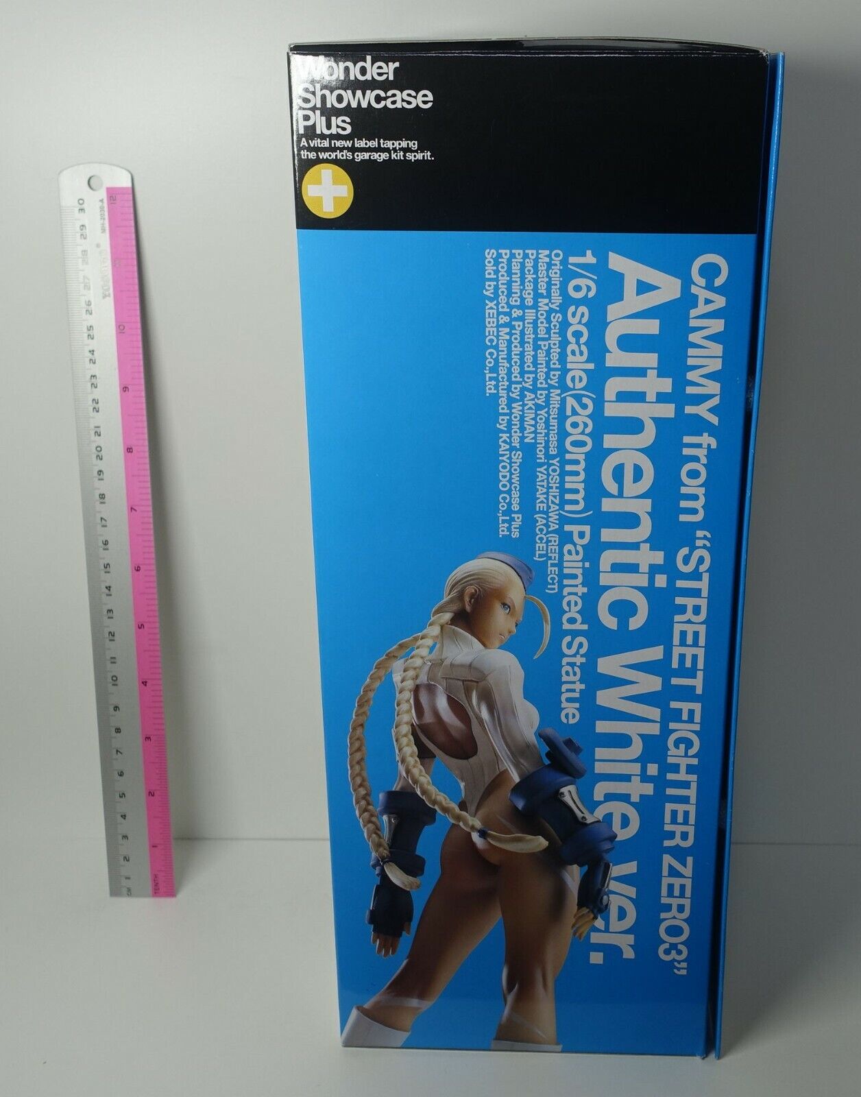Street Fighter Zero 3 Cammy Authentic White Ver PVC Statue 1/6 Scale 