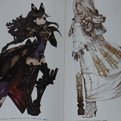 BRAVELY DEFAULT Design Works THE ART OF BRAVELY 2010-2013 256page 