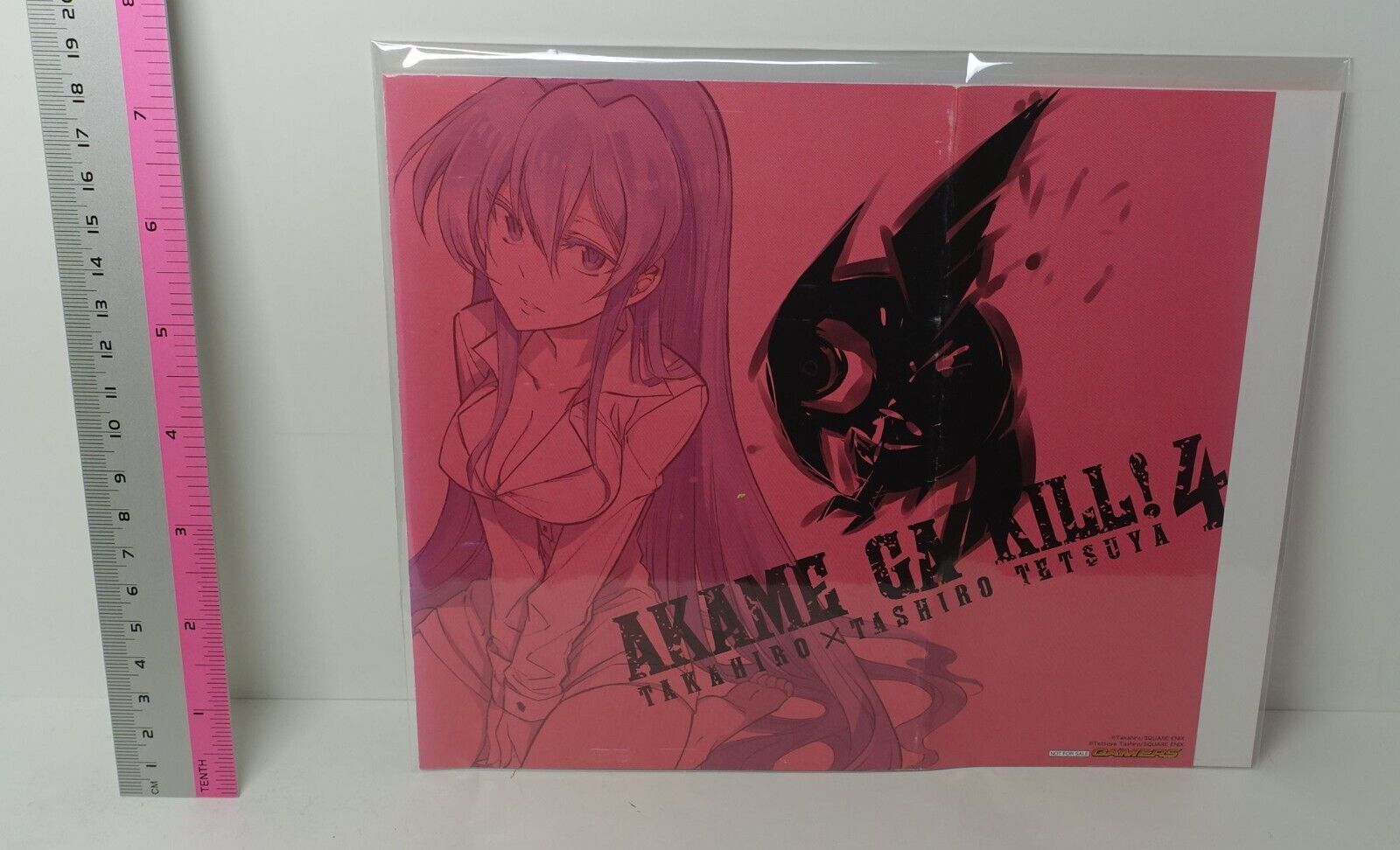 Tetsuya Tashiro Akame ga Kill! Comic Vol.4 Special Book Cover Esdeath 