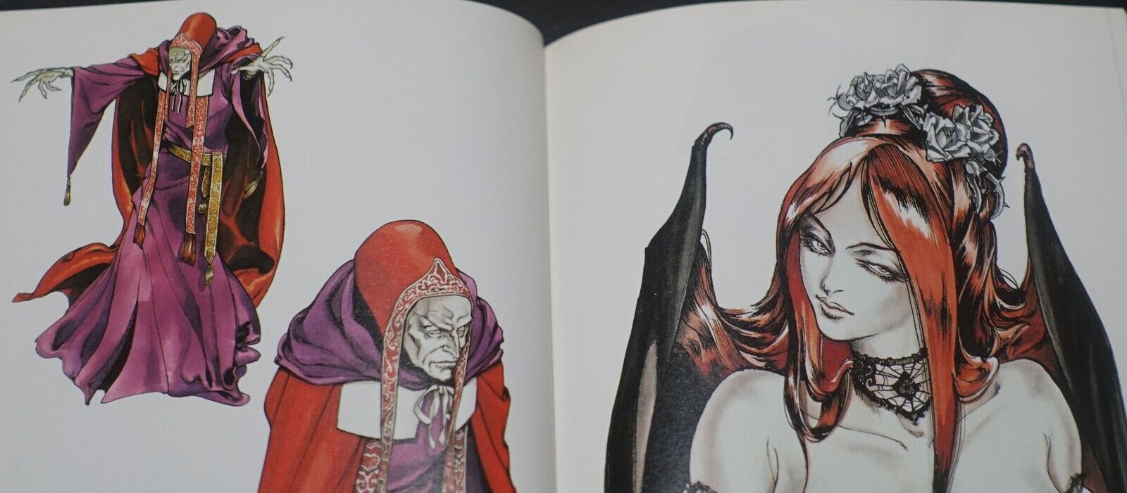 Akumajo Dracula X Nocturne in the Moonlight Mini Art Book Ayami Kojima 
