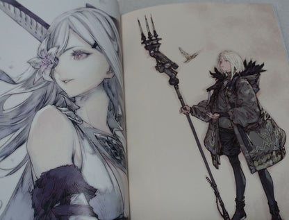 C99 Raita Kazama Nier Automata Fan Art Book Endless End & PVC Art Sheet 